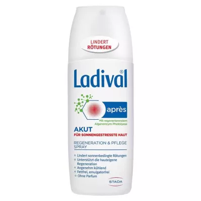 LADIVAL Acute Apres Care rauhoittava suihke, 150 ml