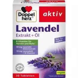 DOPPELHERZ Laventeliuute+öljy tabletit, 30 kpl