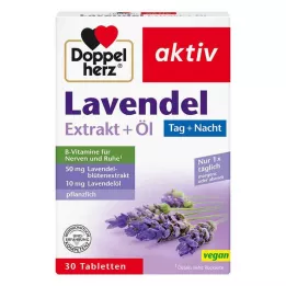 DOPPELHERZ Laventeliuute+öljy tabletit, 30 kpl