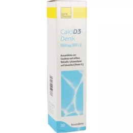 CALCI D3-Denk 1,000 mg/880 I.U. Poreilevat tabletit, 20 kpl