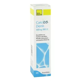 Calci D3-Denk 1000 mg / 880 IU poretabletit, 20 kpl