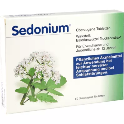 SEDONIUM päällystetyt tabletit, 50 kpl