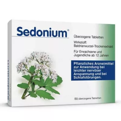 SEDONIUM päällystetyt tabletit, 50 kpl