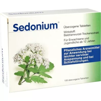 SEDONIUM päällystetyt tabletit, 100 kpl