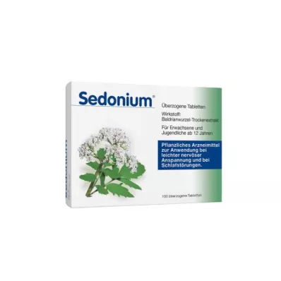 SEDONIUM päällystetyt tabletit, 100 kpl SEDONIUM päällystetyt tabletit, 100 kpl