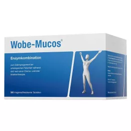 WOBE-MUCOS enteropäällysteisiä tabletteja, 360 kpl