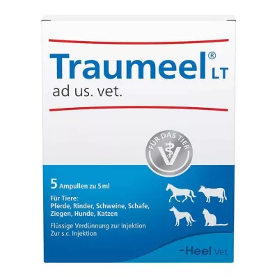 TRAUMEEL LT ad us.eläinlääkäriampullit, 5X5 ml