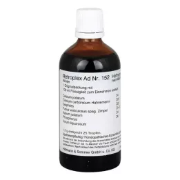 RETROPLEX AD Nro 152 Talvipisarat, 100 ml