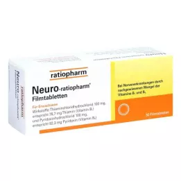 NEURO-RATIOPHARM Kalvopäällysteiset tabletit, 50 kpl