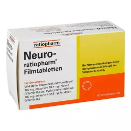 NEURO-RATIOPHARM Kalvopäällysteiset tabletit, 100 kpl