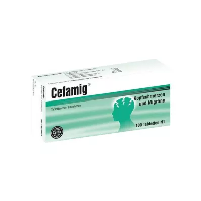 Cefamig-tabletit, 100 kpl