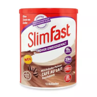 SLIM FAST Cafe au Lait -jauhe, 438 g