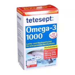 TETESEPT Omega-3 1000 kapselia, 80 kapselia