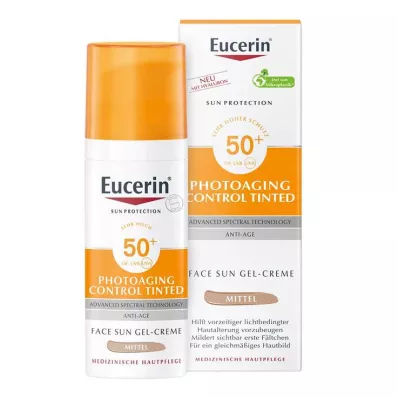 EUCERIN Sun CC Cream tinted medium LSF 50+, 50 ml EUCERIN Sun CC Cream tinted medium LSF 50+, 50 ml