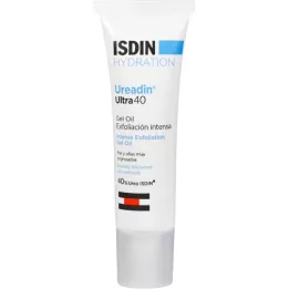 ISDIN Ureadin ultra 40 intensiivinen kuoriva geeliöljy, 30 ml