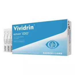 VIVIDRIN ectoin EDO Silmätipat, 10X0,5 ml
