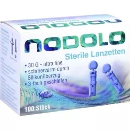 LANZETTEN NODOLO steriili 30 G ultrahieno, 100 kpl