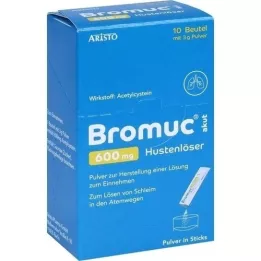 BROMUC akuutti 600 mg yskänlääkettä Plv.z.H.e.L.z.Einn., 10 kpl