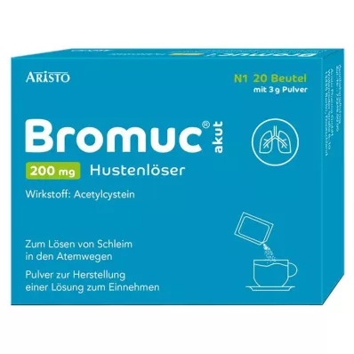 Bromuc akuutti 200 mg yskänratkaisija, 20 kpl Bromuc akuutti 200 mg yskänratkaisija, 20 kpl
