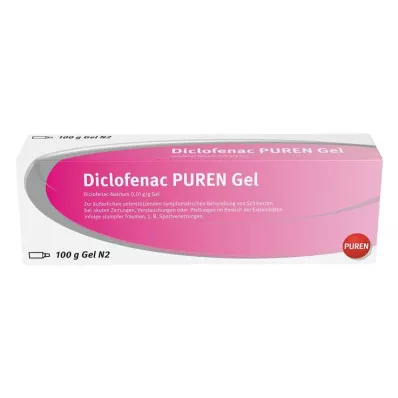 DICLOFENAC PUREN Geeli, 100 g DICLOFENAC PUREN Geeli, 100 g