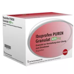 IBUPROFEN PUREN 400 mg rakeet annosteluliuoksen valmistukseen, 50 kpl