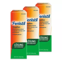 FENISTIL Tipat, 3X20 ml