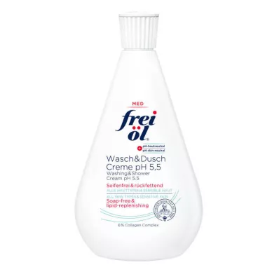 Free Oil Wash &amp; suihkuvoide, 500 ml