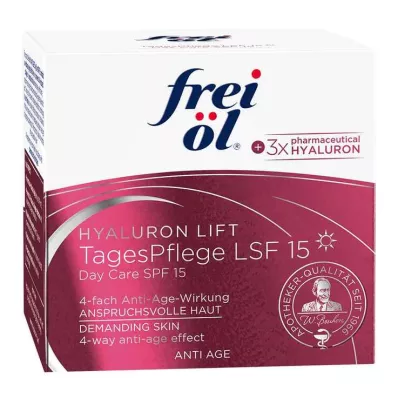 Ilmainen Oil Anti-Age Hyaluron Lift Day Care LSF 15, 50 ml
