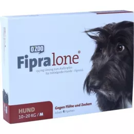FIPRALONE 134 mg oraaliliuos keskikokoisille koirille, 4 kpl