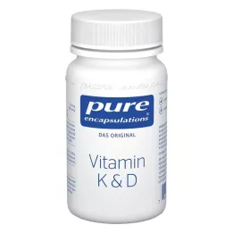 PURE ENCAPSULATIONS K-vitamiini & D-kapselit, 60 kpl