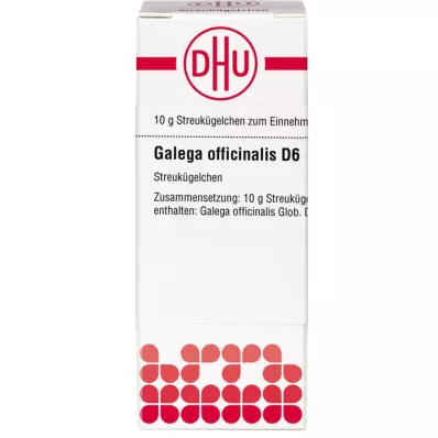 GALEGA officinalis D 6 palloa, 10 g