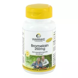 BROMELAIN 250 mg enteropäällysteiset kapselit, 100 kpl