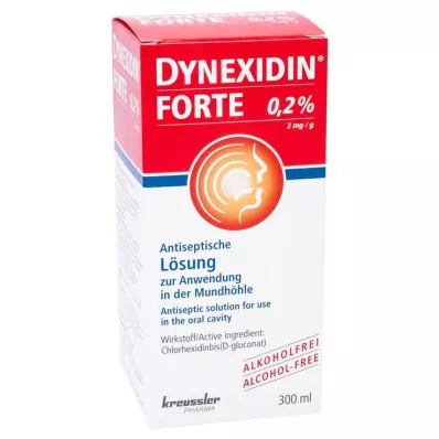 Dynexidin Forte 0,2 % liuos, 300 ml Dynexidin Forte 0,2 % liuos, 300 ml