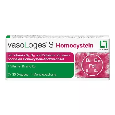 VASOLOGES S Homokysteiini päällystetyt tabletit, 30 kpl