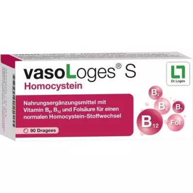 VASOLOGES S Homokysteiini päällystetyt tabletit, 90 kpl
