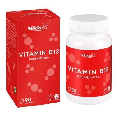 B12-vitamiinipurutabletit, 90 kpl B12-vitamiinipurutabletit, 90 kpl