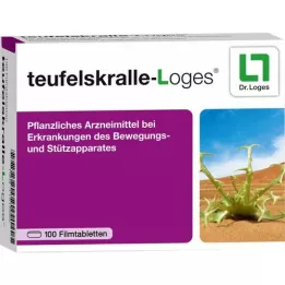 TEUFELSKRALLE-LOGES Kalvopäällysteiset tabletit, 100 kpl