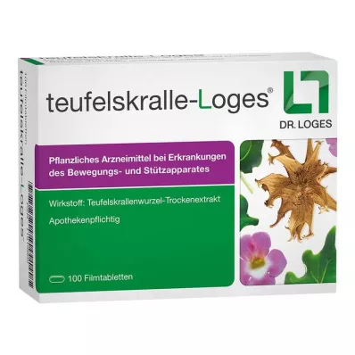 TEUFELSKRALLE-LOGES Kalvopäällysteiset tabletit, 100 kpl TEUFELSKRALLE-LOGES Kalvopäällysteiset tabletit, 100 kpl