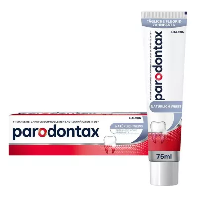 Parodontax luonnonvalkoinen hammastahna, 75 ml