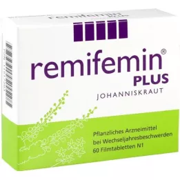 REMIFEMIN sekä mäkikuisma kalvopäällysteiset tabletit, 60 kpl