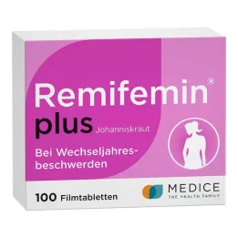 REMIFEMIN sekä mäkikuisma kalvopäällysteiset tabletit, 100 kpl