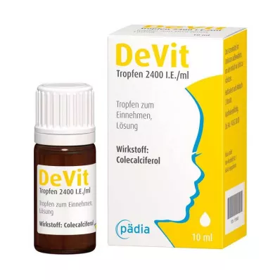 Devit 2400 IU/ml oraalitipat, 10 ml