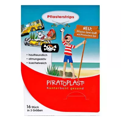 Piratoplast poikien kipsinauhat 3 kokoa (16 kpl)