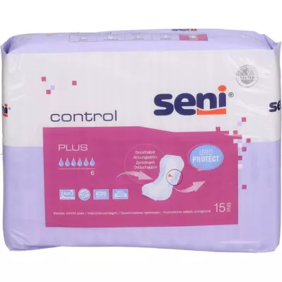 SENI Control incontinence pad plus, 15 kpl