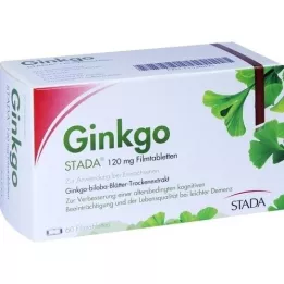 GINKGO STADA 120 mg kalvopäällysteiset tabletit, 60 kpl