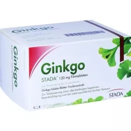 GINKGO STADA 120 mg kalvopäällysteiset tabletit, 120 kpl