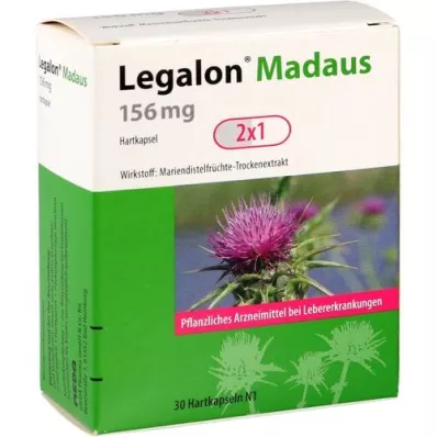 LEGALON Madaus 156 mg kovat kapselit, 30 kpl