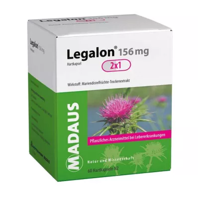 LEGALON Madaus 156 mg kovat kapselit, 60 kpl