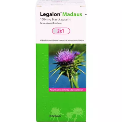 LEGALON Madaus 156 mg kovat kapselit, 120 kpl