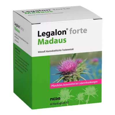 Legalon® forte Madaus kovat kapselit, 60 kpl Legalon® forte Madaus kovat kapselit, 60 kpl